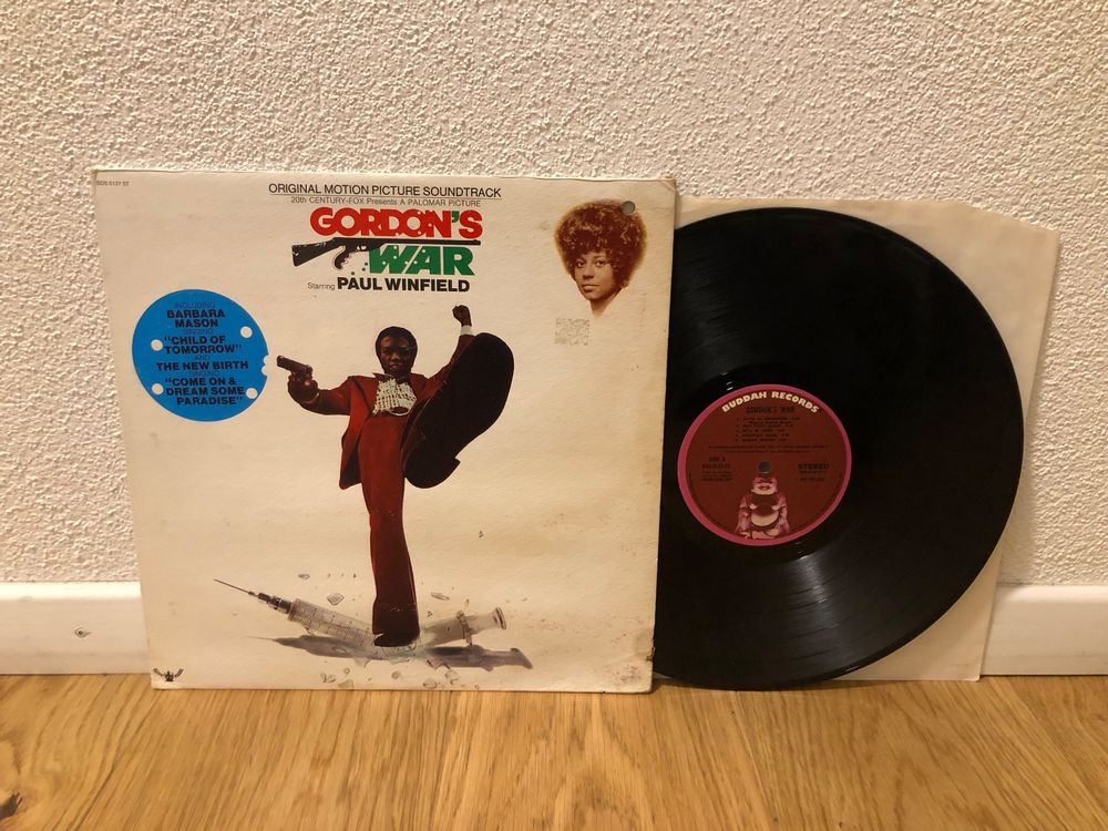 GORDON'S WAR SOUNDTRACK BLAXPLOITATION LP ORIG USA 1973 FUNK | Comprare ...