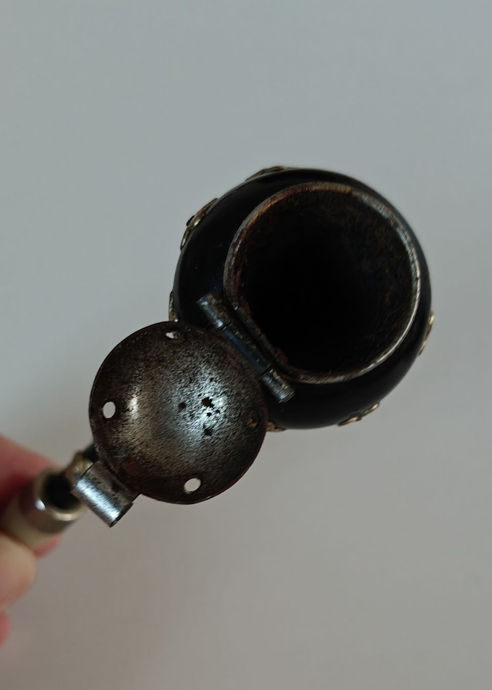 Pipe & Accessori: Antike Appenzeller Bauernpfeife / Tabakpfeife mit Leder – Usato da Langenthal venduto da Josefiiina 6