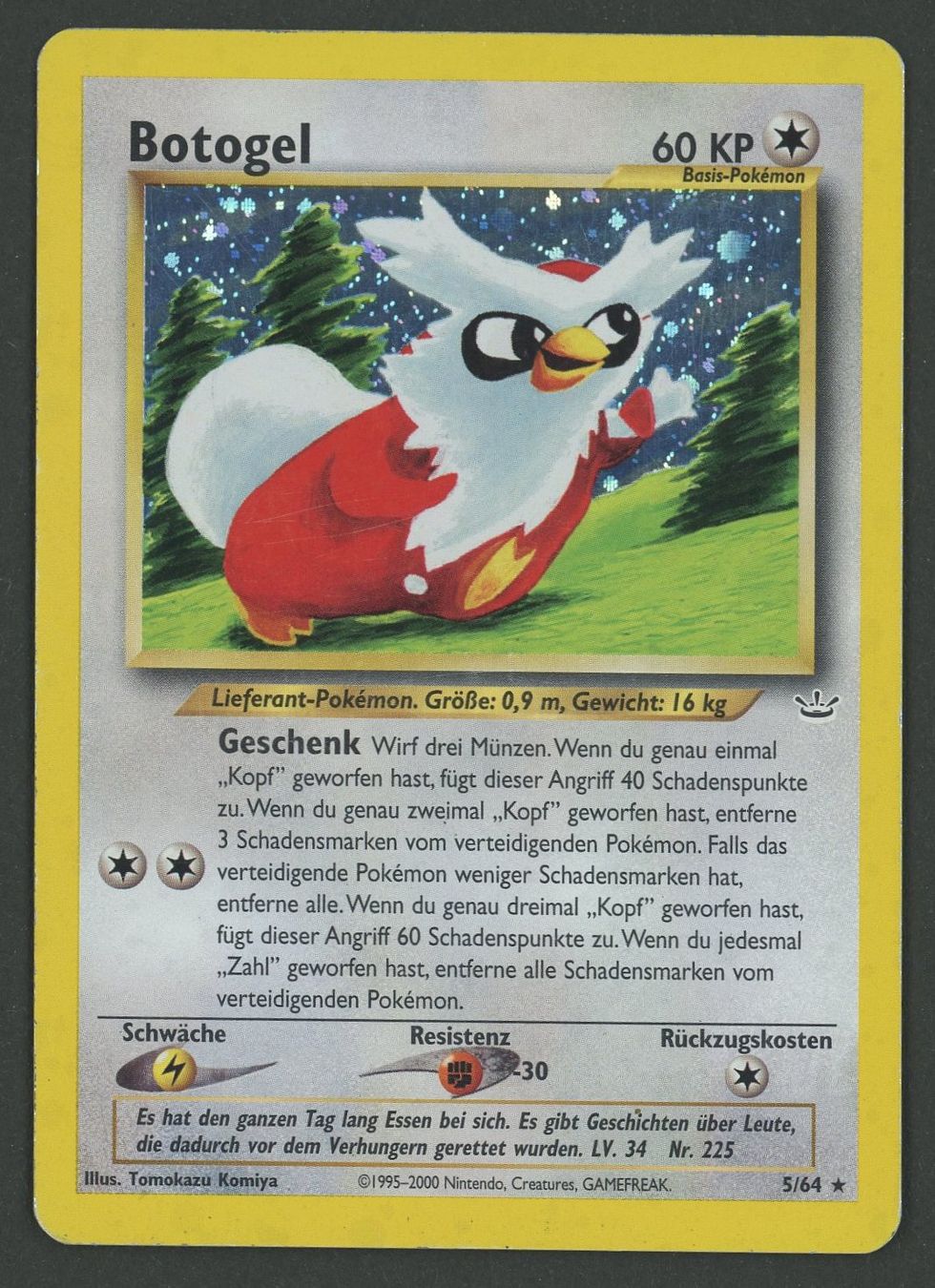 Pokémon Carte collezionabili: Botogel Holo 5/64 Neo Revelation DE ab 1.- – Usato da Rupperswil venduto da gengarbasar