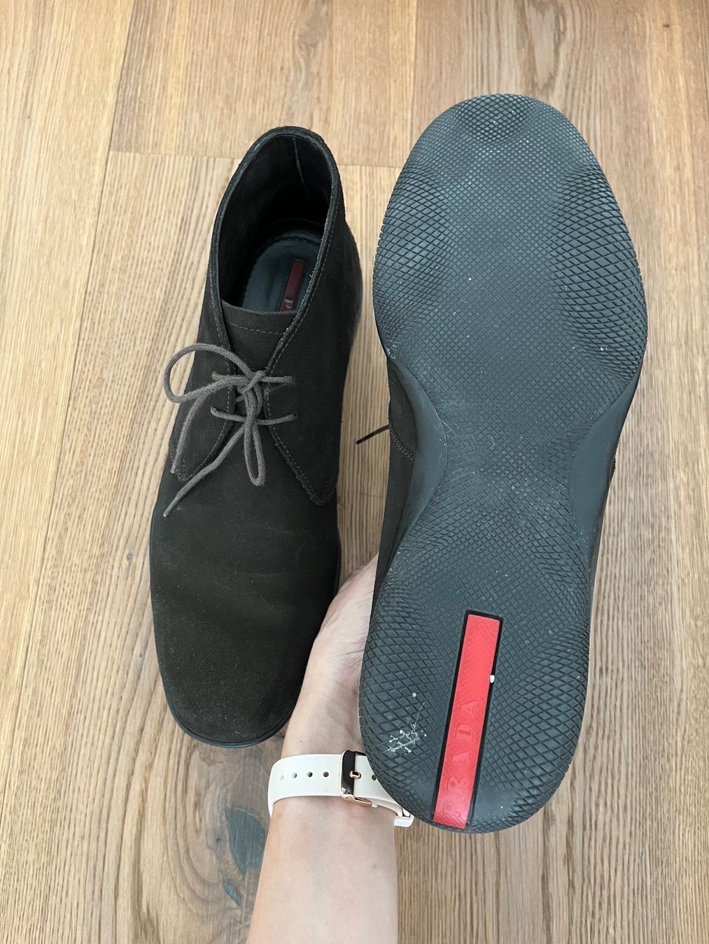 Prada Herrenschuhe: Prada Velourstiefel/Boots in Gr. 7 – Gebraucht aus Triesen von atos87 3