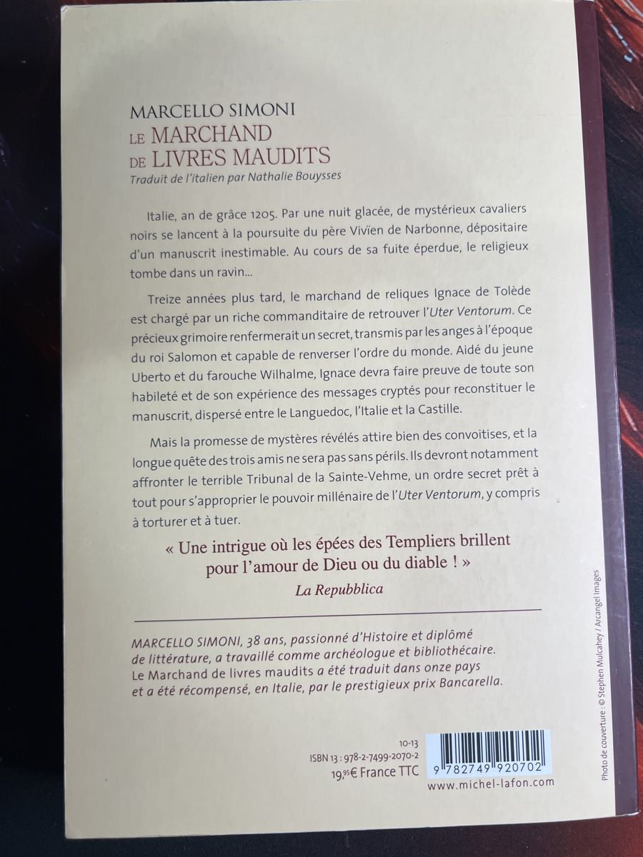 Libri: Le Marchand de Livres Maudits - Simoni – Usato da Genève venduto da PoissonBlue 1