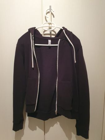 Kapuzenjacke Schwarz Grösse S