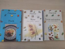 3 Saison-Kochbücher: Fisch, Käse, Leicht & Modern
