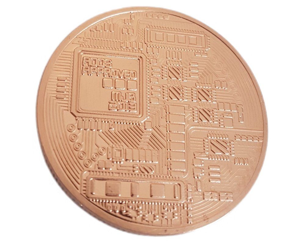 Medaglie: Bitcoin Medaille kupferfarben BTC – Nuovo (secondo la descrizione) da Buchrain venduto da WerkzeugeErsatzteile 1
