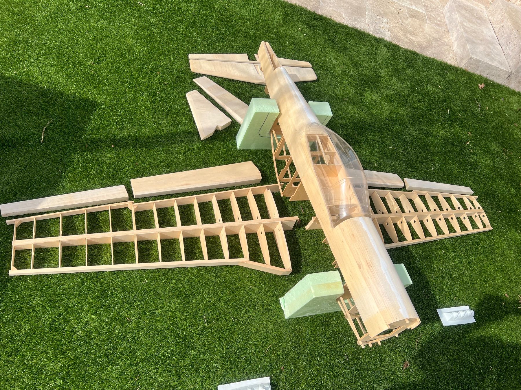 RC Modellbau: P51 Mustang 1/5 Pica – Gebraucht aus Gempen von Oldstyle 2