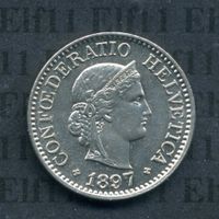 CHF___0.10 1897 stgl 10 Rappen