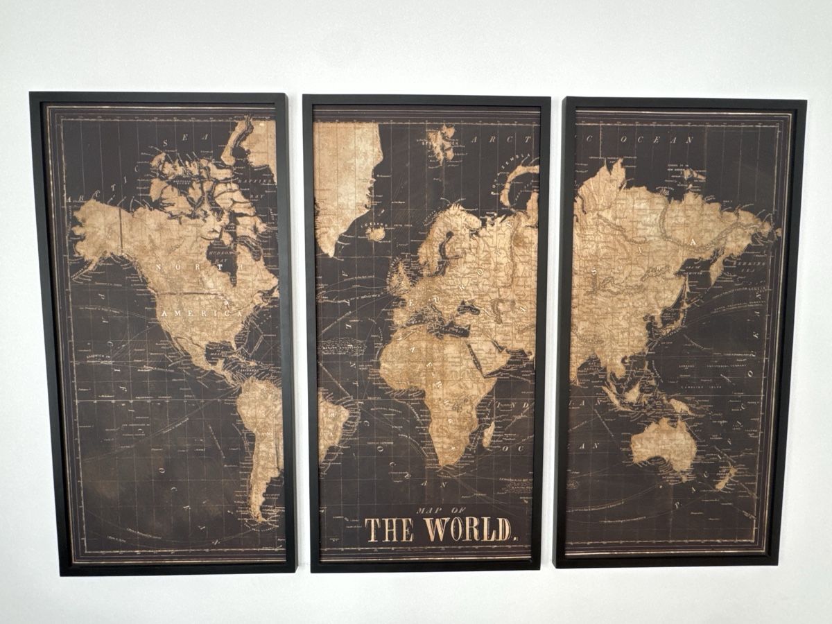 Alle Dekorationen: Vintage world map – Neu (gemäss Beschreibung) aus Genève von sim_7w5t 1