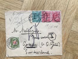 1904, schönes  Briefli nach Gossau (SG)