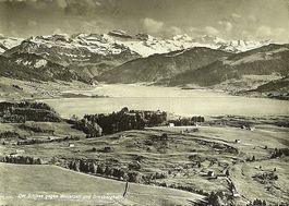 EINSIEDELN Sihlsee gegen Willerzell