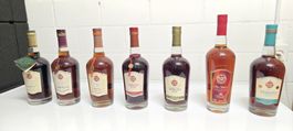 7 Flaschen Havana Club Tributo Rum 2017/18/19/20/21/23/24