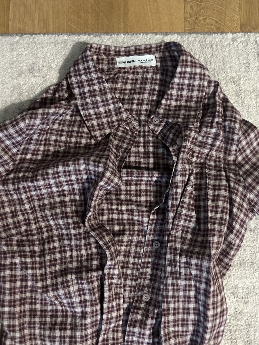 Pull&Bear Blusen: Chemisier carreaux Pull&Bear – Neu (gemäss Beschreibung) aus Belp von jan_6yvx 2