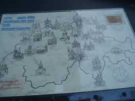 Gross-Maximumkarte 1975, Jahr der Denkmalpflege