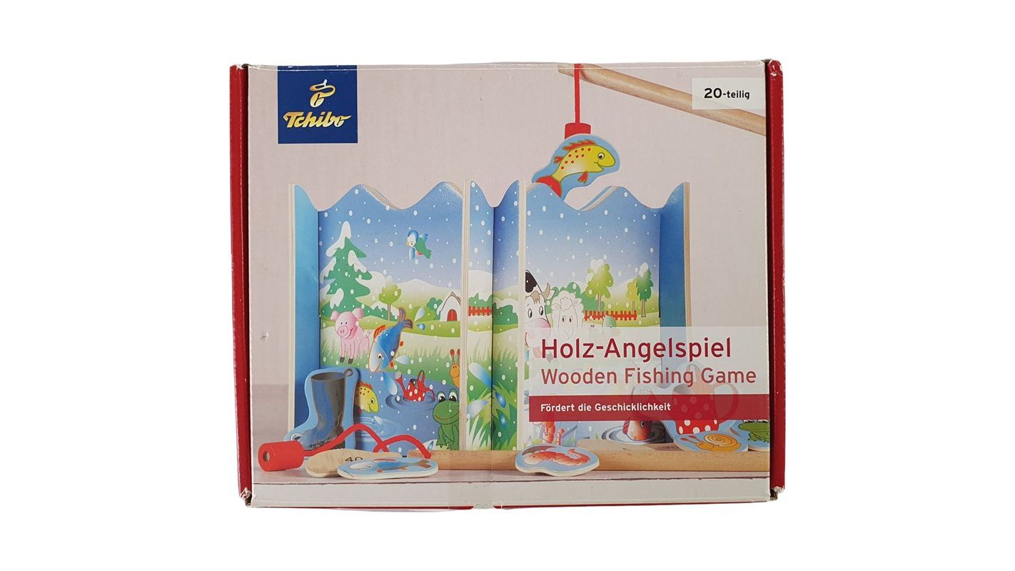Giochi: TCHIBO Holz-Angelspiel – Usato da Wangen b. Olten venduto da Restwert_Wangen