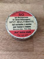 antike Blechdose Munitionsfabrik Thun SPIT-MULTIMATIC leer