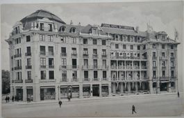 Postkarte Grand Hotel de L'Univers Basel um 1900