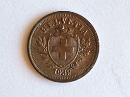 1 Rappen 1939  top