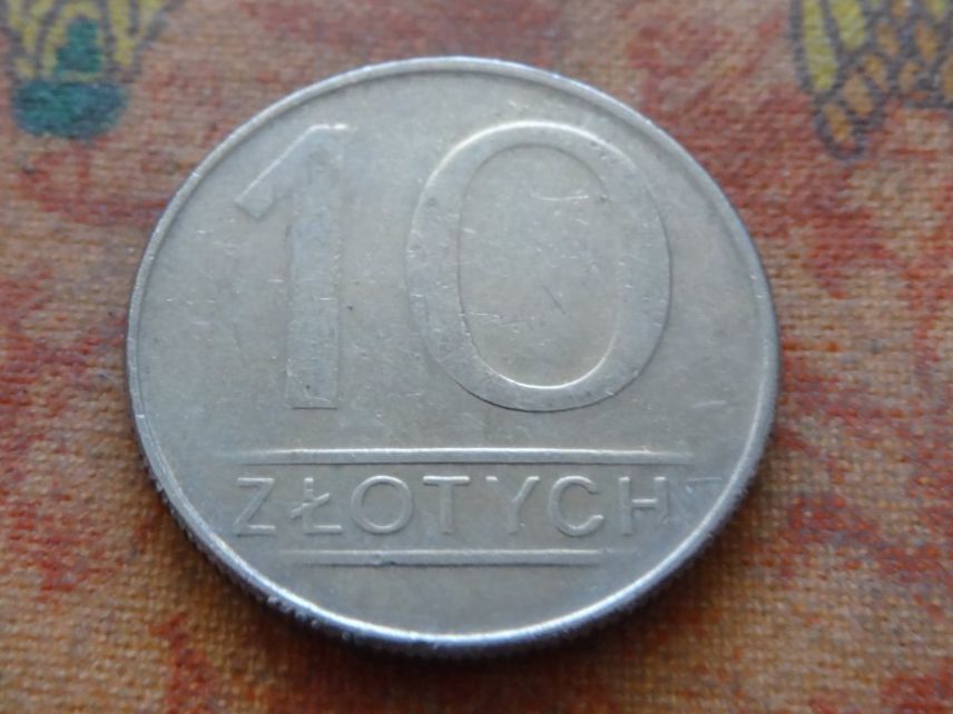 Tutti le monete: Pologne  10  Zlotych  1988 – Usato da Romanel-sur-Lausanne venduto da Swift13 1
