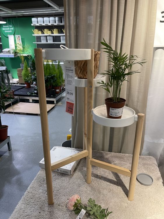 Ikea Blumenständer Bambus Kaufen auf Ricardo