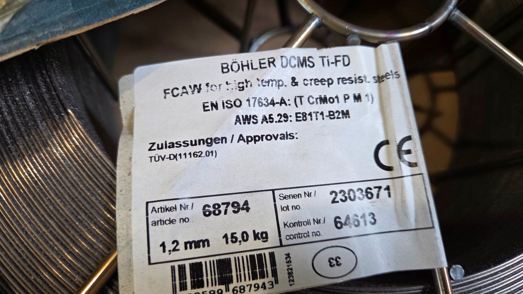 Saldatori: Schweissdraht und Elektroden – Usato da Glarus venduto da 3614 4