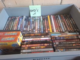 DVDs Sammlung . Guter Zustand. Über 60 Stück (1)