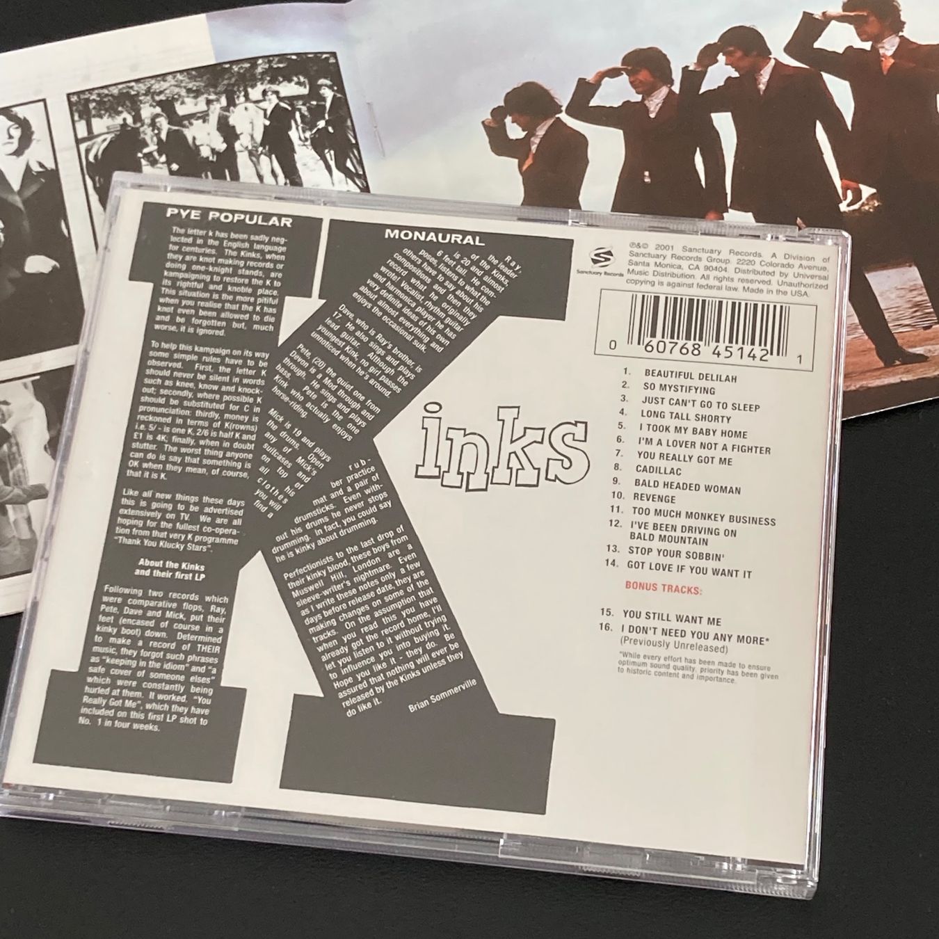 CDs: Kinks - s/t – D'occasion à Bern par Ntsamina 1