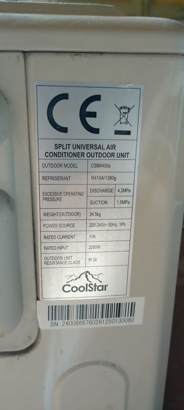 Klimageräte: Split Klimagerät CoolStar CSM4400a  – Gebraucht aus Bettenhausen von Yoss 2