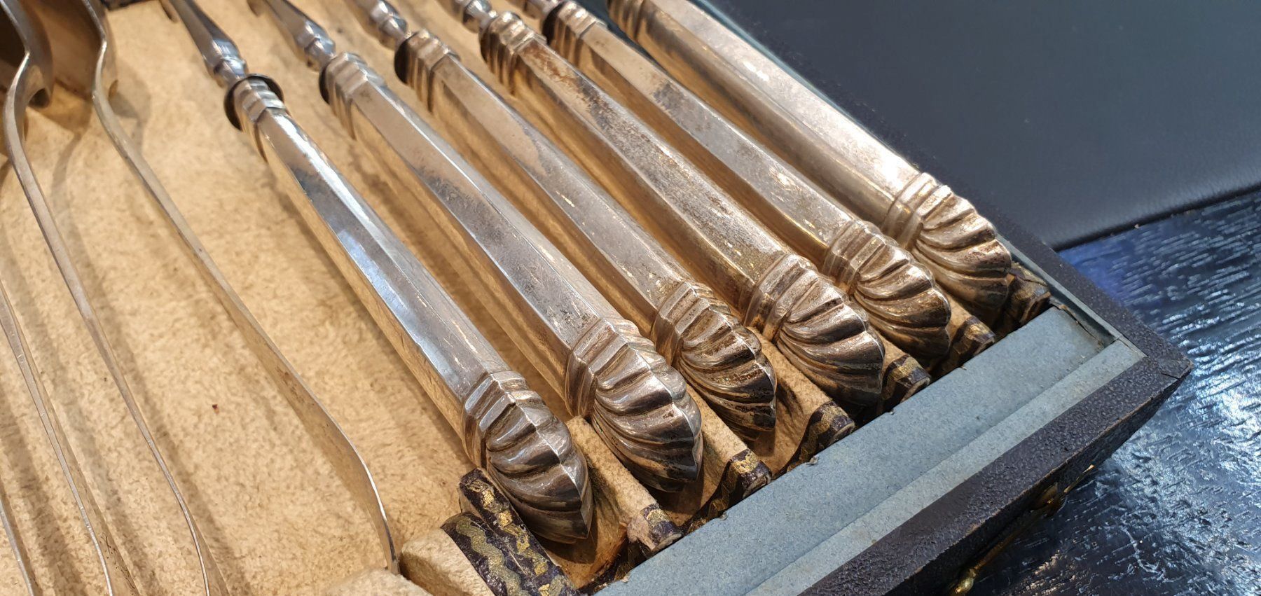 Couverts: Service aus 800 Silber Besteck mit Box – D'occasion à Unterägeri par Altgoldschmuck 6