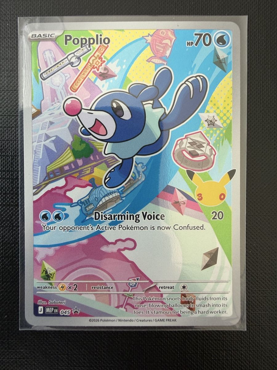 Pokémon Carte collezionabili: Popplio #045 MEP EN – Nuovo (secondo la descrizione) da Savigny venduto da Matgab94