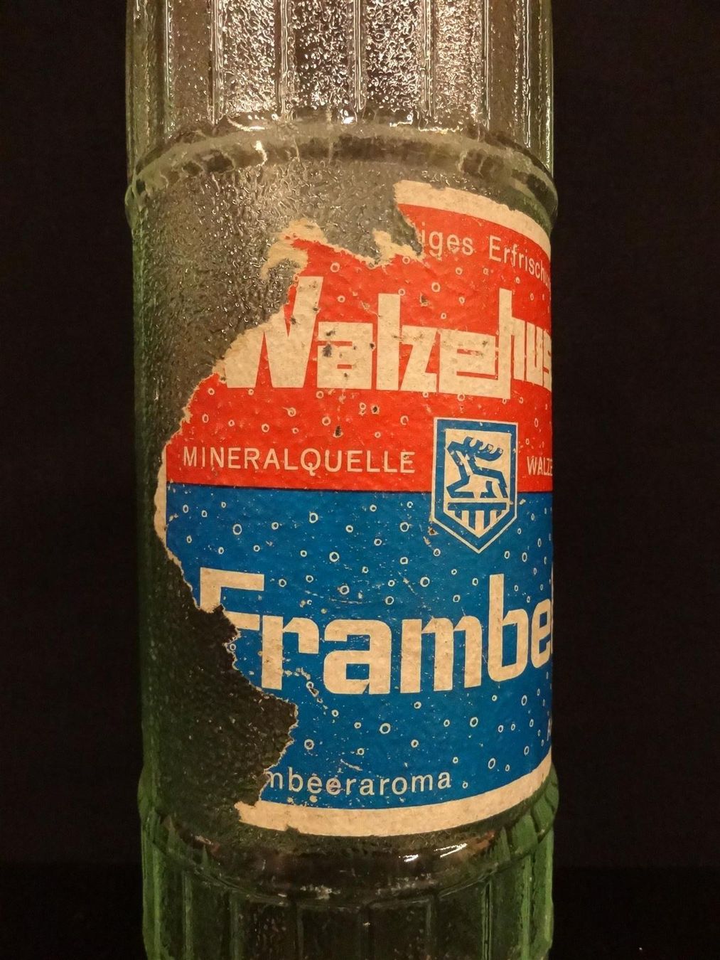 Gläser, Krüge & Flaschen: alte Flasche WALZEHUSER FRAMBELLA 1965 – Gebraucht aus Kerzers von Flaschenposten 4