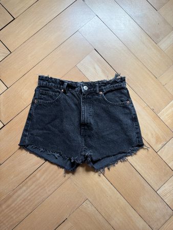 ZARA - Jeansshorts schwarz 38