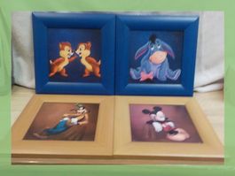 4 Disney Kinder Bilderrahmen, Winnie Pooh, Top Zustand!