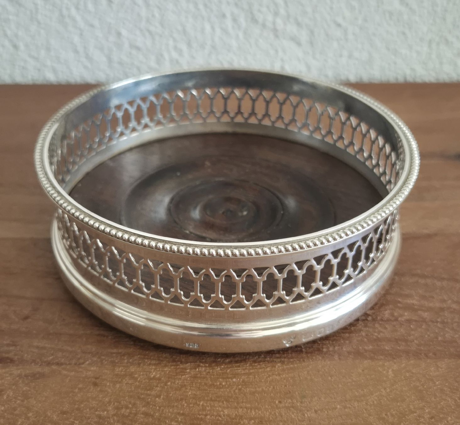 Coupes: Dekorativer Flaschenuntersetzer 925silber – D'occasion à Zürich par Dalema13 2