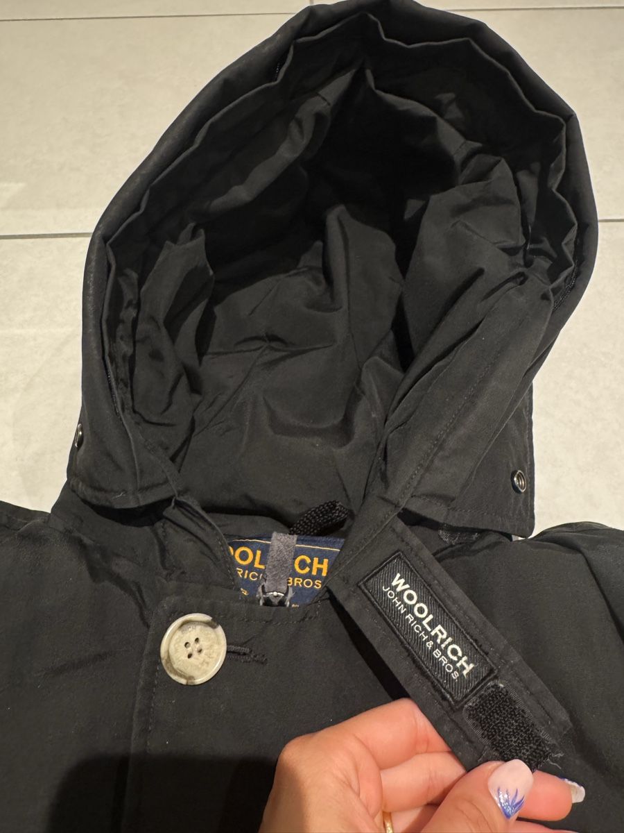 Woolrich Giacche: Woolrich Arctic Anorak Parka schwarz XXS – Usato da Kappelen venduto da sve_s2p2 1