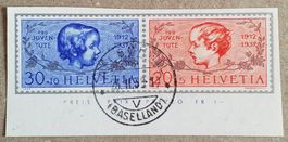 1396) 1937 Blockausschnitte gestempelt Kt 60.-++