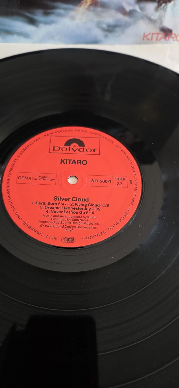 Schallplatten:  Kitaro Silver Cloud Polydor 1983 G,G – Gebraucht aus Yvonand von RF-VINYL 1