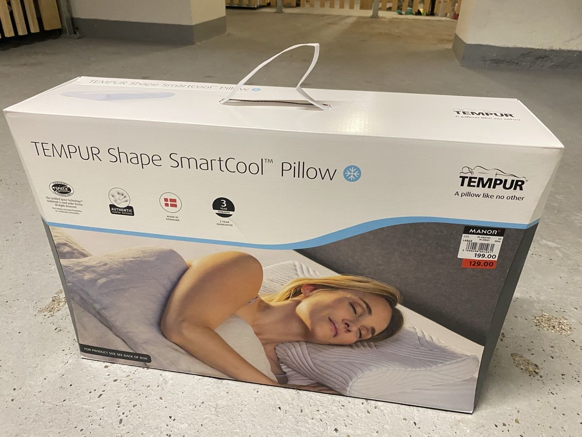 Tempur Cuscini: Tempur Shape SmartCool Pillow – Nuovo e nell'imballaggio originale da Basel venduto da cam_2jcp