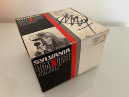 📽️ Lampe Vintage Sylvania Compact 8 SunGun boîte originale
