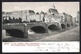 Basel, Im Bau begriffene mittlere Rheinb