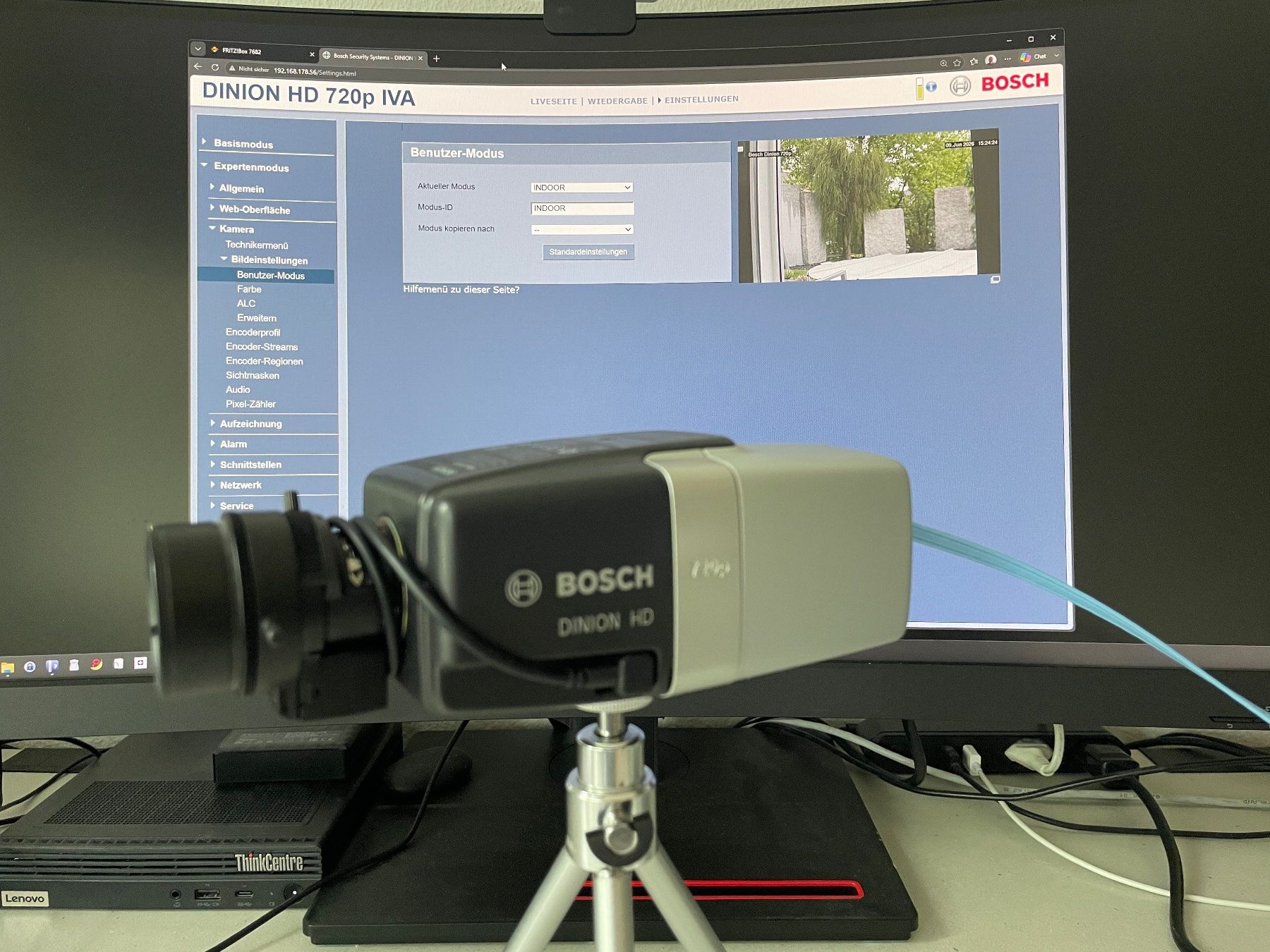 Webcam: IP Kamera BOSCh Dinion HD 720p – Usato da Grüt (Gossau ZH) venduto da Sintony8