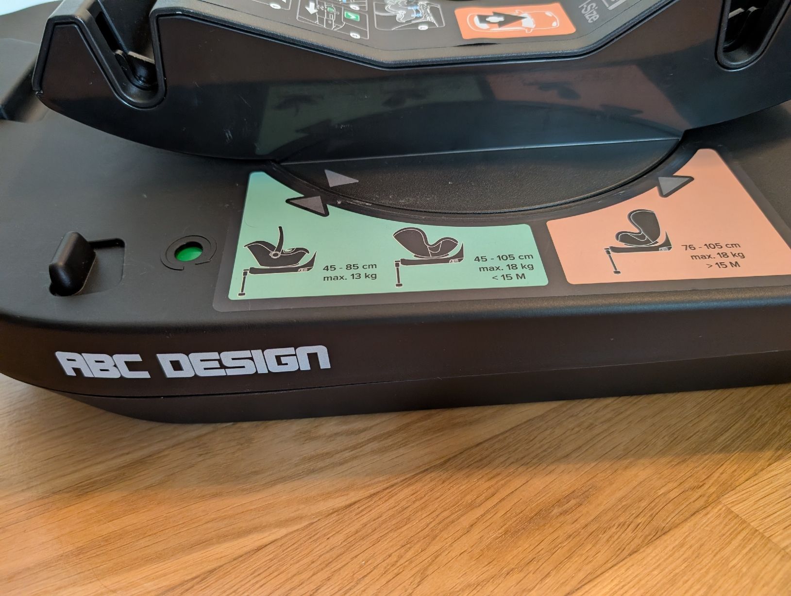ABC Design Seggiolini per auto: Babyschale Tulip von ABC Design inkl passender Isofix-Base – Usato da Winterthur venduto da SanRemo7 6