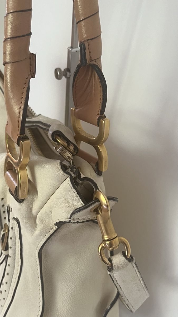 Chloé Sacs: Chloé Tasche -beige Leder+Staubbeutel – D'occasion à Basel par marinaliane 3