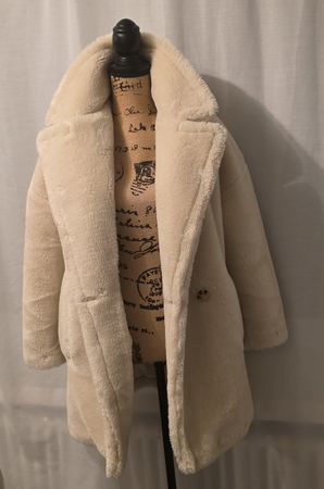 Topshop Teddyfell Mantel, Gr. 38, Winter Warm, Neuwertig