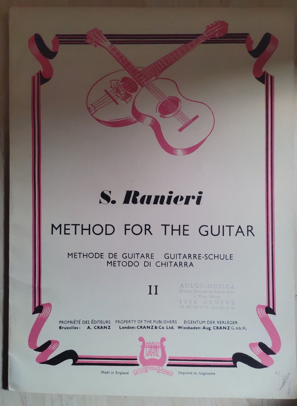 Bücher: Méthode de guitare II – Gebraucht aus Le Sentier von Alexandre_VI