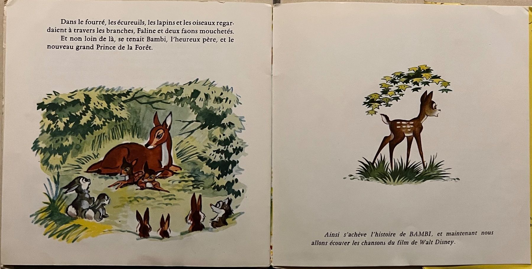 Schallplatten: WALT DISNEY - BAMBI – Gebraucht aus Bussigny von vinyl-pas-cher 7