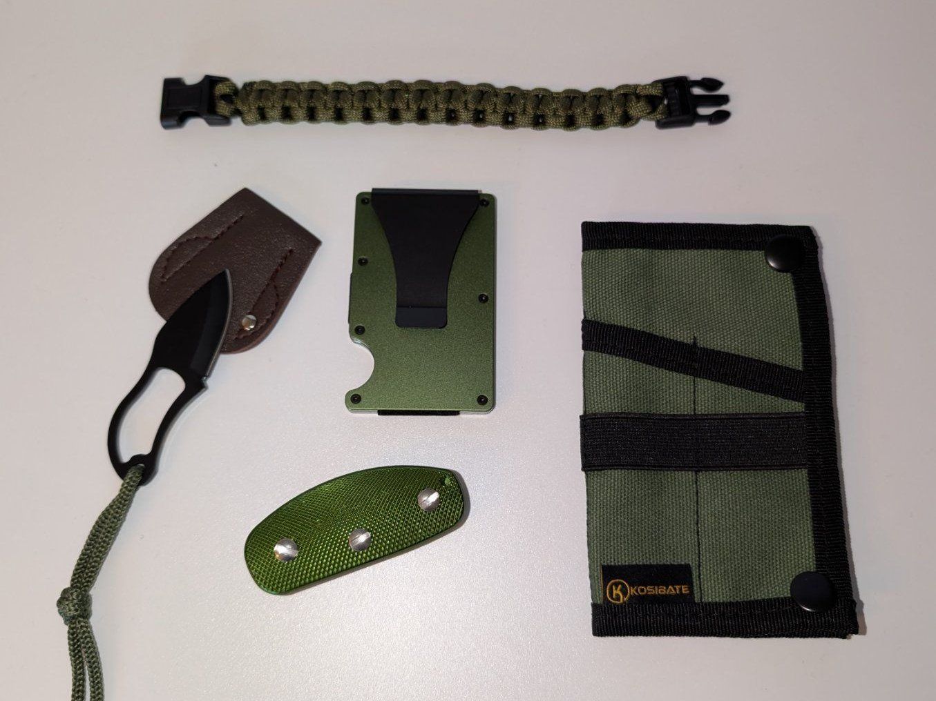 Militärmesser: EDC Set 5 pcs. – Neu und originalverpackt aus Ostermundigen von TradeLab