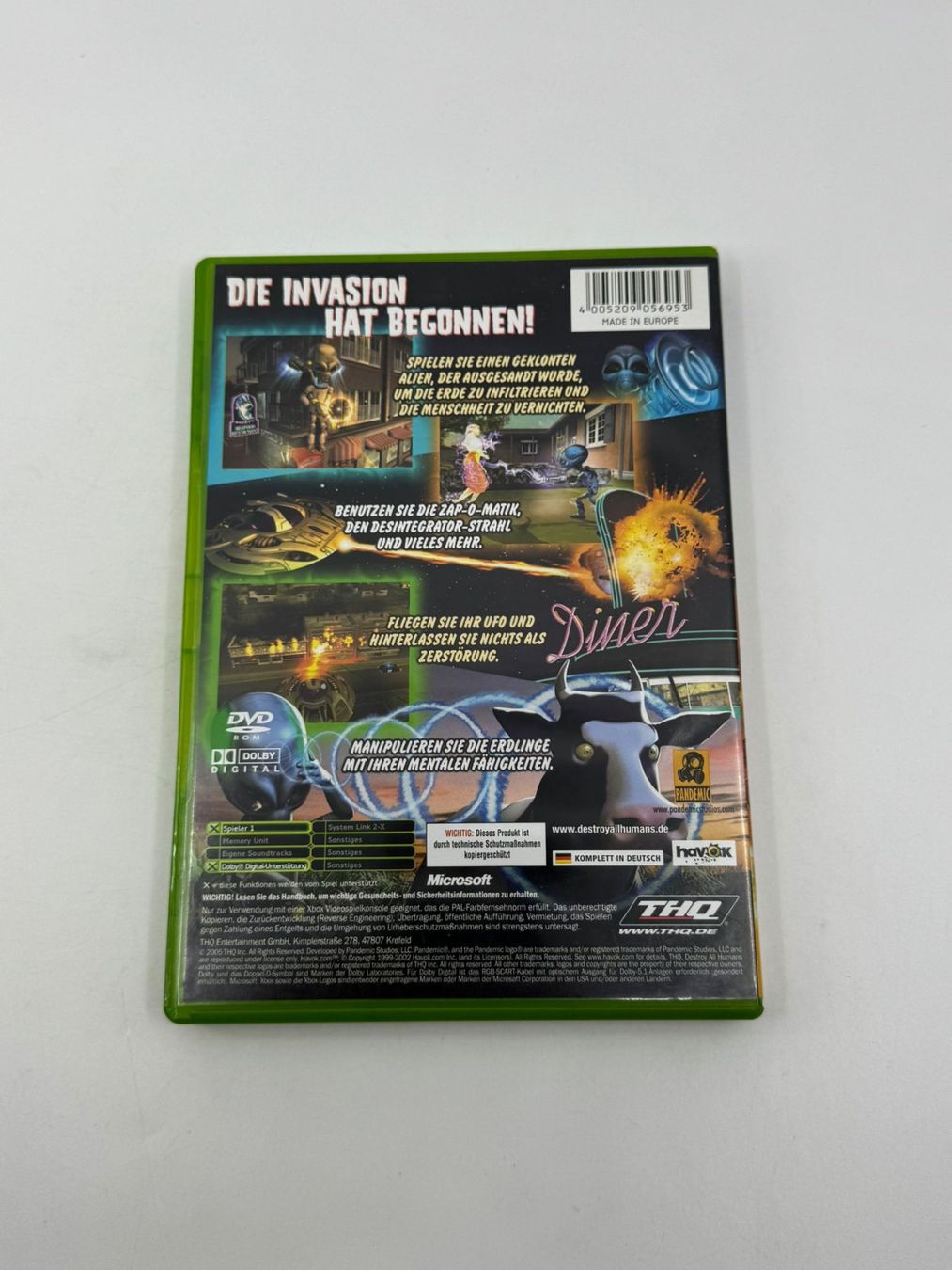 Giochi: Destroy All Humans (XBOX) – Usato da Herisau venduto da Seyashop1 2