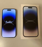 iPhone 14 Pro 128 GB Silber/Weiss  OVP  87 % Akku