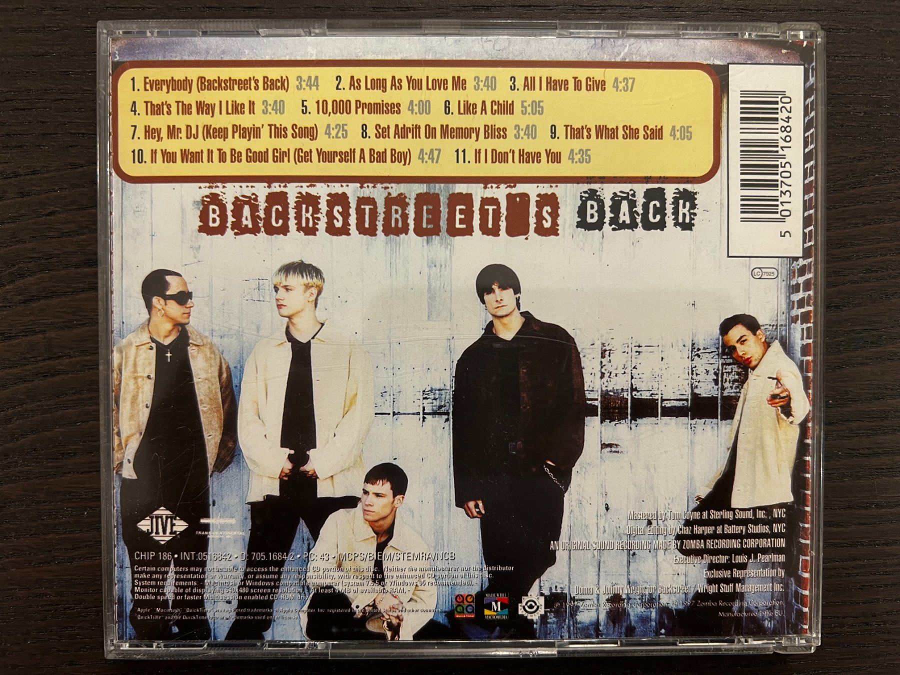 CD: Backstreet Boys - Backstreet's Back – Usato da Zürich venduto da MusikFreunde 1