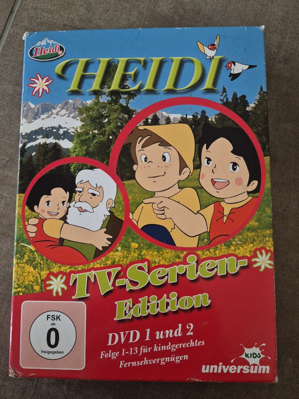 Tutti i DVDs: Heidi-TV Serie  Edition- DVD 1&2 – Usato da Vilters venduto da tin1tho