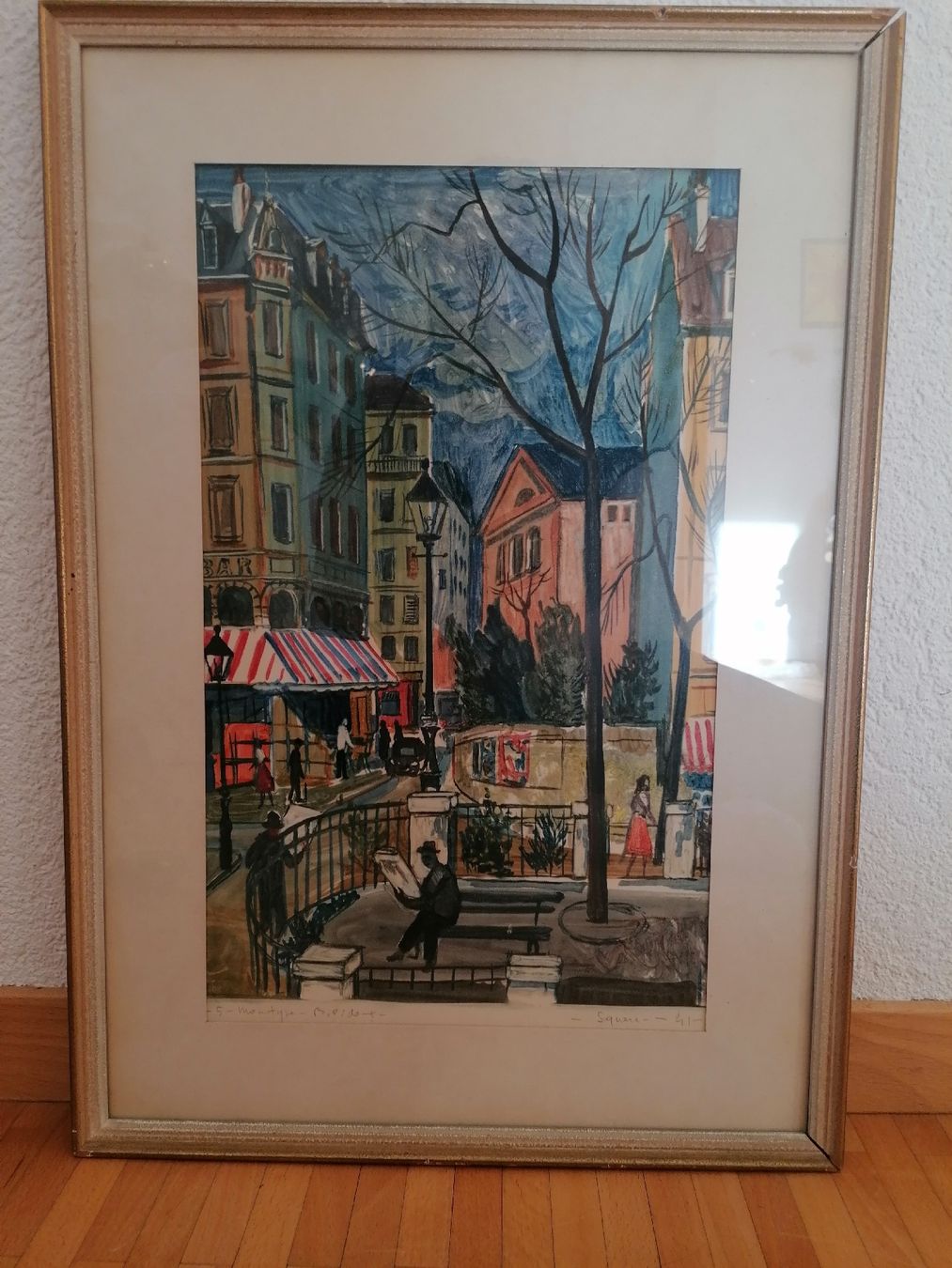 Grafica & Litografie: Lithographie Paris Montmartre Pigalle – Usato da Bougy-Villars venduto da Vogue